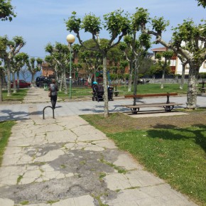 C’s Getxo defiende arreglar el estado de la Calle Miramar y la Plaza San Ignacio